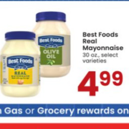 Albertsons Best foods mayonnaise offer