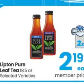 Carrs Lipton pure leaf tea offer