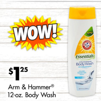 Arm & hammer body wash
