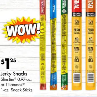 Dollar Tree Jerky snacks offer