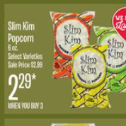 Jewel-Osco Slim kim popcorn offer