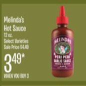 Jewel-Osco Melinda's hot sauce offer