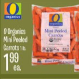 Jewel-Osco O organics mini peeled carrots offer