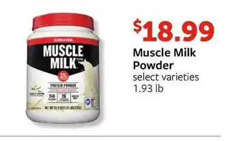 Fareway Muscle Milk Powder 1.93 Lb offer