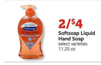 Fareway Softsoap Liquid Hand Soap offer