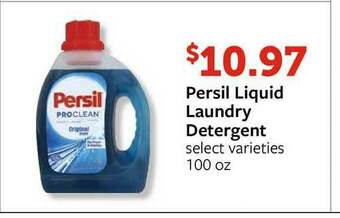 Fareway Persil Liquid Laundry Detergent offer