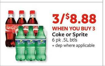 Fareway Coke Or Sprite offer