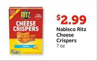 Fareway Nabisco Ritz Cheese Crispers offer