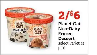 Fareway Planet Oat Non-dairy Frozen Desert offer