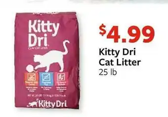 Fareway Kitty Dri Cat Litter offer