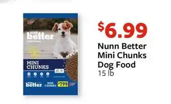 Fareway Nunn Better Mini Chunks Dog Food offer