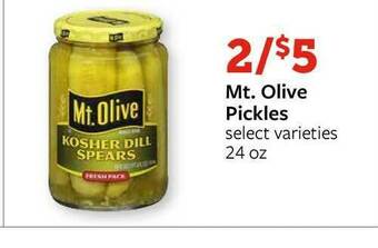 Fareway Mt. Olive Pickles offer