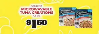 Fareway Starkist Microwavable Tuna Creations offer