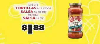 Fareway Chi Chi Tortillas Or Salsa Or Herdez Salsa offer