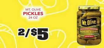 Fareway Mt. Olive Pickles offer