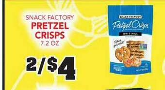 Fareway Snack Factory Pretzel Crisps offer