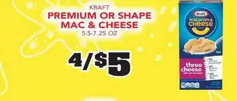 Fareway Kraft Premium Or Shape Mac & Cheese offer