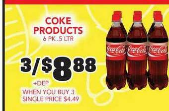Fareway Coke Products offer