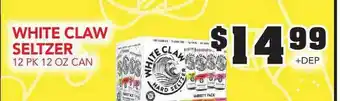Fareway White Claw Seltzer offer