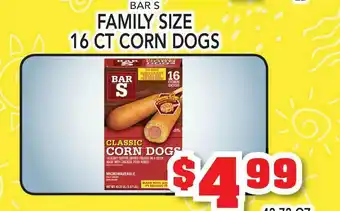 Fareway Bar S Family Size 16 Ct Corn Dogs offer