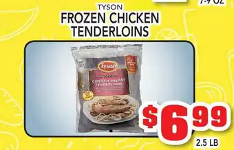Fareway Tyson Frozen Chicken Tenderloins offer