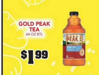 Fareway Gold Peak Tea offer