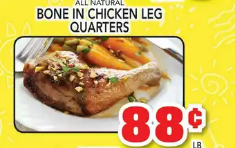 Fareway All Natural Bone In Chicken Leg Quarters offer