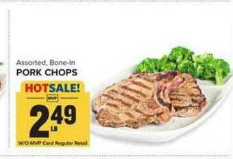 Food Lion Pork Chops offer