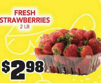 Fareway Fresh Strawberries offer