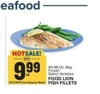 Food Lion Food Lion Fish Fillets offer