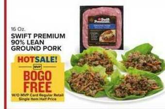 Food Lion Swift Premium 90% Lean Ground Pork offer
