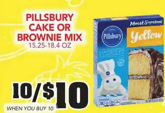 Fareway Pillsbury Cake Or Brownie Mix offer