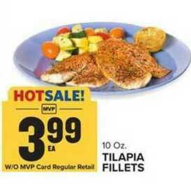 Food Lion Tilapia Fillets offer