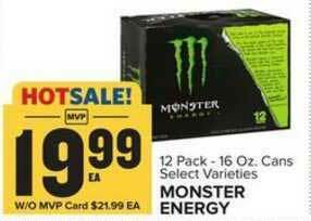 Food Lion Monster Energy offer