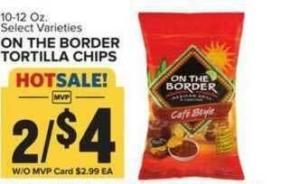 Food Lion On The Border Tortilla Chips offer