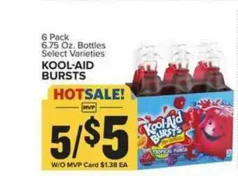 Food Lion Kool-aid Bursts offer