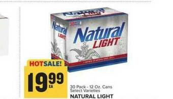 Food Lion Natural Light offer