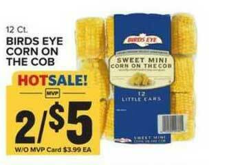 Food Lion Birds Eye Corn On The Cob offer