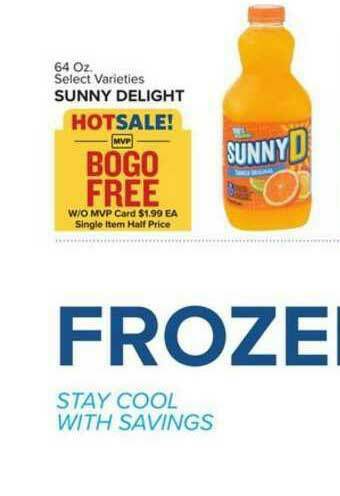 Food Lion Sunny Delight offer