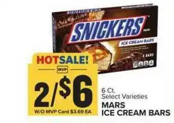 Food Lion Mars Ice Cream Bars offer