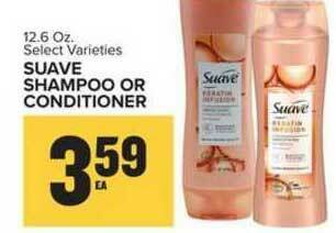 Food Lion Suave Shampoo Or Conditioner offer