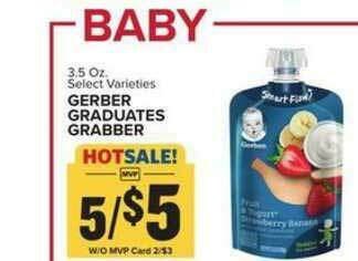 Food Lion Gerber Graduates Grabber offer
