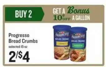 Lowes Foods Progresso Bread Crumbs offer