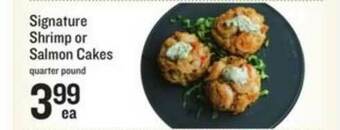 Lowes Foods Signature Shrimp Or Salmon Cakes offer