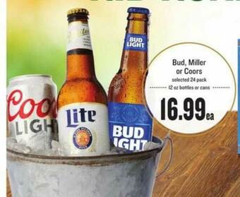 Lowes Foods Bud Miller Or Coors offer