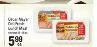 Lowes Foods Oscar Mayer Deli Fresh Lunch Meat offer