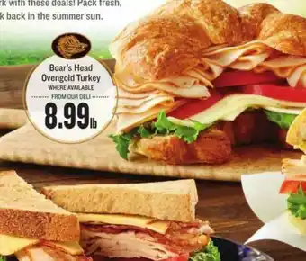 Lowes Foods Boar's Head Ovengold Turkey offer