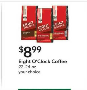 Publix Eight O'clock Coffee offer