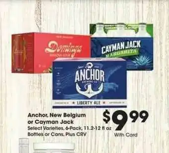 Ralphs Anchor, New Belgium Or Cayman Jack offer