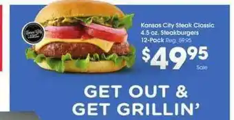 Ralphs Kansas City Steak Classic 4.5 Oz. Steakburgers offer